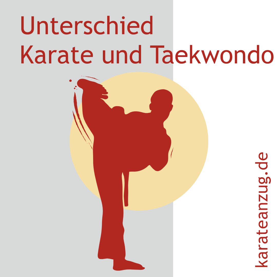 Karate Illustration 15 Unterschiede Karate und Taekwondo gr1 Symbolbild Karatekämpfer - Die 20 Regeln des Meister Gichin Funakoshi
